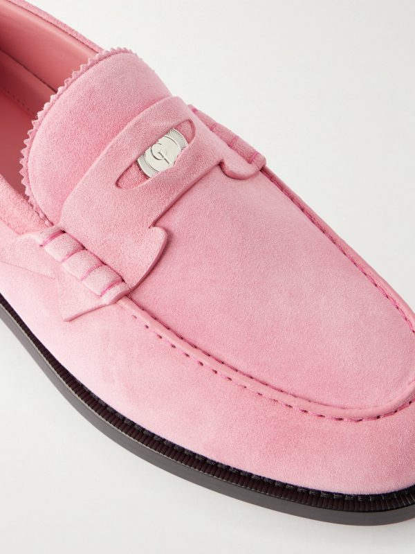 The Plato Suede Leather Loafers - CU The Plato Suede Leather Loafers - CU