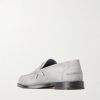 The Plato NeoCL-Detailed Suede Penny Loafers - BK The Plato NeoCL-Detailed Suede Penny Loafers - BK