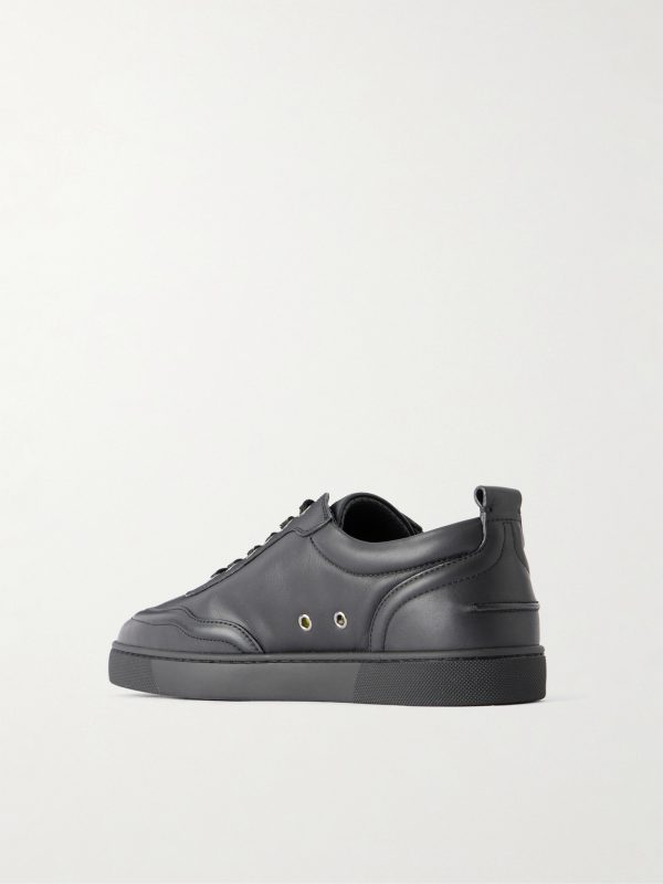 Retero Leather Sneakers - BK Retero Leather Sneakers - BK
