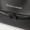 Stoic Logo-Embossed Leather Backpack - CU