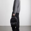 Stoic Logo-Embossed Leather Backpack - FR