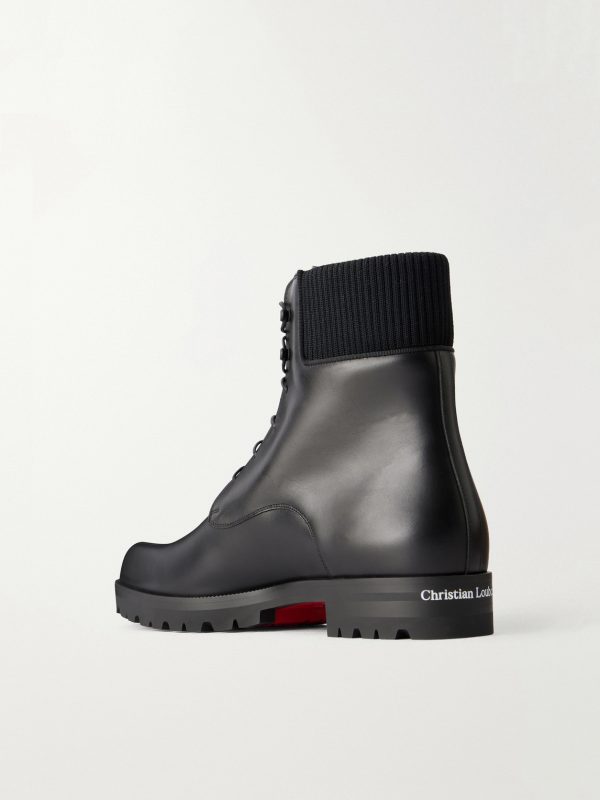 Trapman Leather Lace-Up Boots - BK Trapman Leather Lace-Up Boots - BK