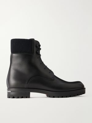 Trapman Leather Lace-Up Boots
