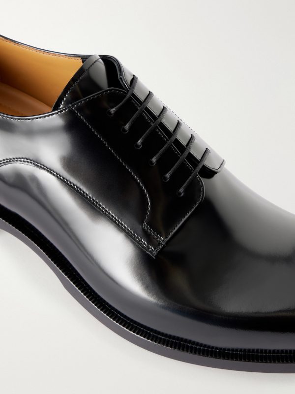 Moustachou Leather Oxford Shoes - CU