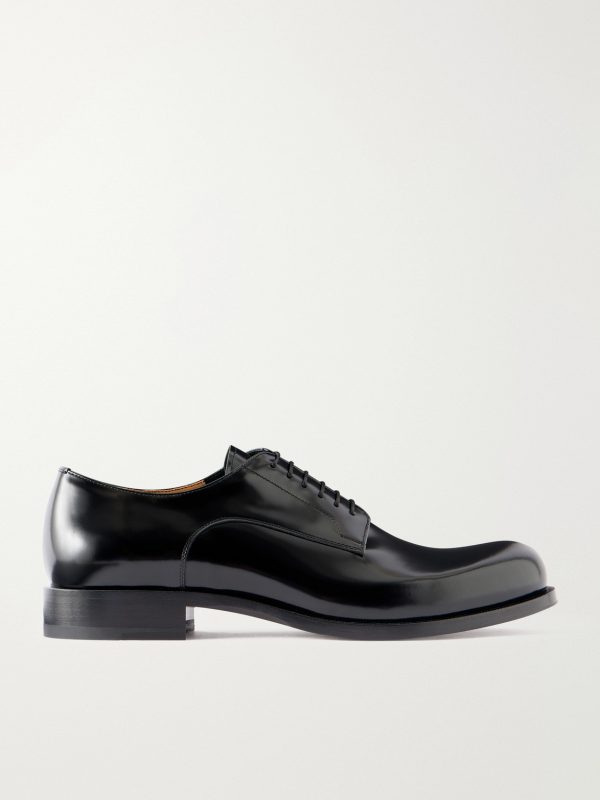 Moustachou Leather Oxford Shoes