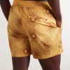 Charles Straight-Leg Printed Swim Shorts - BK Charles Straight-Leg Printed Swim Shorts - BK