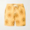 Charles Straight-Leg Printed Swim Shorts Charles Straight-Leg Printed Swim Shorts