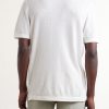 Cotton-Blend Terry Polo Shirt - BK