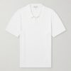 Cotton-Blend Terry Polo Shirt