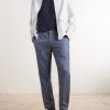 Linen-Blend T-Shirt - OU