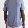 Knitted Polo Shirt - BK Knitted Polo Shirt - BK