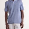 Knitted Polo Shirt - FR Knitted Polo Shirt - FR