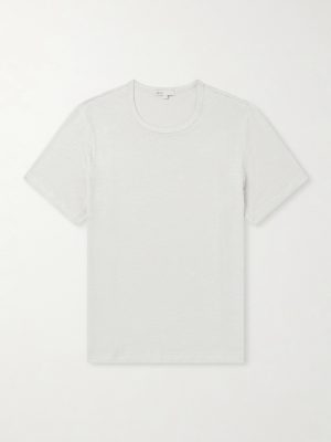 Linen-Blend T-Shirt Linen-Blend T-Shirt