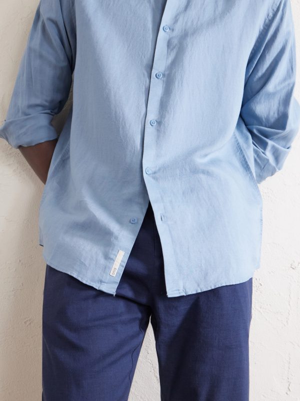 Linen and Lyocell-Blend Shirt - CU Linen and Lyocell-Blend Shirt - CU
