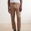 Straight-Leg Linen and Lyocell-Blend Trousers - FR Straight-Leg Linen and Lyocell-Blend Trousers - FR