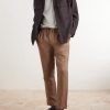 Straight-Leg Linen and Lyocell-Blend Trousers - OU Straight-Leg Linen and Lyocell-Blend Trousers - OU