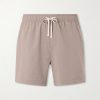 Land To Water Straight-Leg Mid-Length Swim Shorts