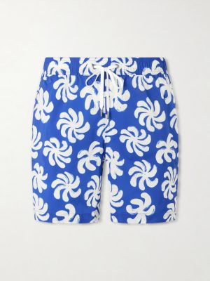 Charles Straight-Leg Printed Swim Shorts Charles Straight-Leg Printed Swim Shorts