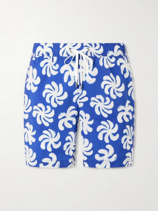 Charles Straight-Leg Printed Swim Shorts Charles Straight-Leg Printed Swim Shorts