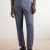 Straight-Leg Linen Trousers - FR Straight-Leg Linen Trousers - FR