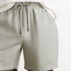 Straight-Leg Linen and Lyocell-Blend Shorts - CU Straight-Leg Linen and Lyocell-Blend Shorts - CU