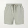 Straight-Leg Linen and Lyocell-Blend Shorts Straight-Leg Linen and Lyocell-Blend Shorts