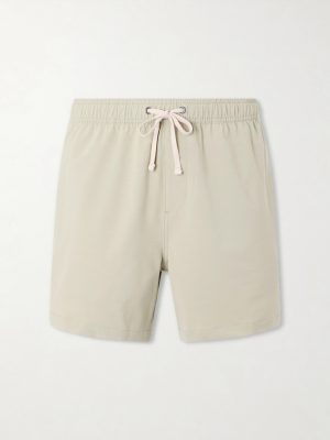 Land To Water Straight-Leg Mid-Length Swim Shorts