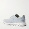 Cloud 6 Rubber-Trimmed Mesh Slip-On Sneakers - BK Cloud 6 Rubber-Trimmed Mesh Slip-On Sneakers - BK