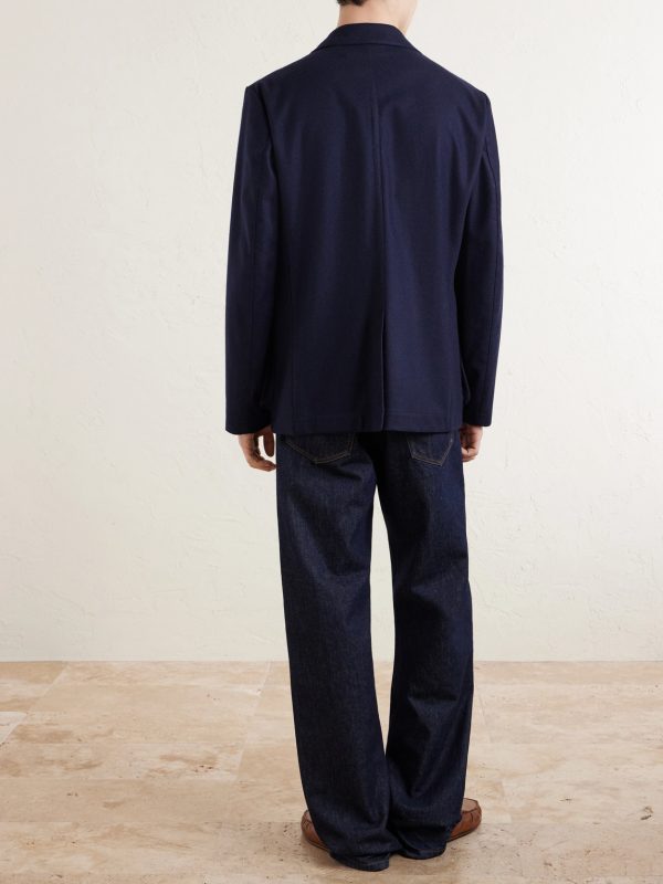 The Demob Merino Wool Blazer - BK The Demob Merino Wool Blazer - BK
