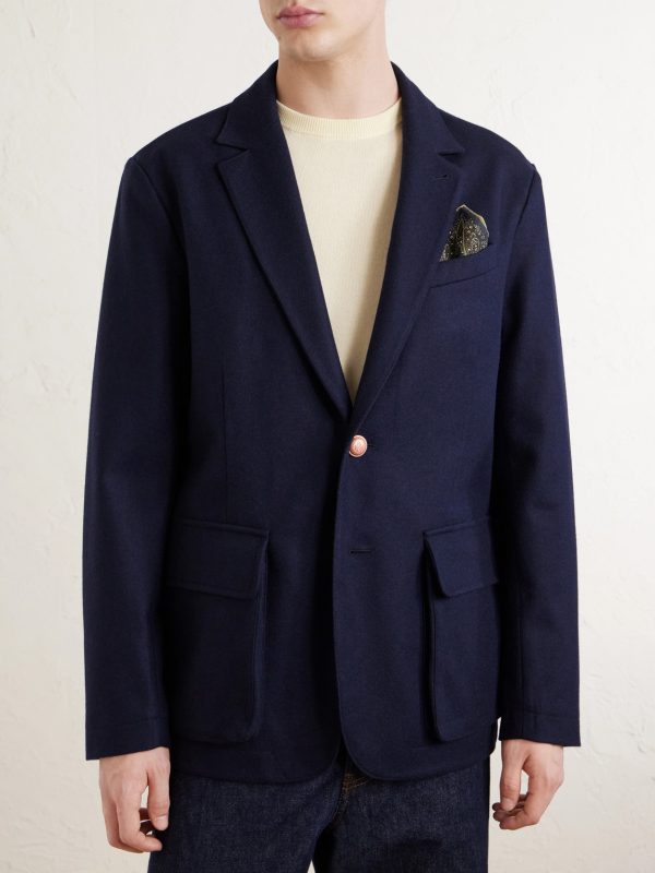 The Demob Merino Wool Blazer - FR The Demob Merino Wool Blazer - FR
