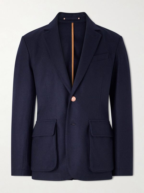 The Demob Merino Wool Blazer The Demob Merino Wool Blazer