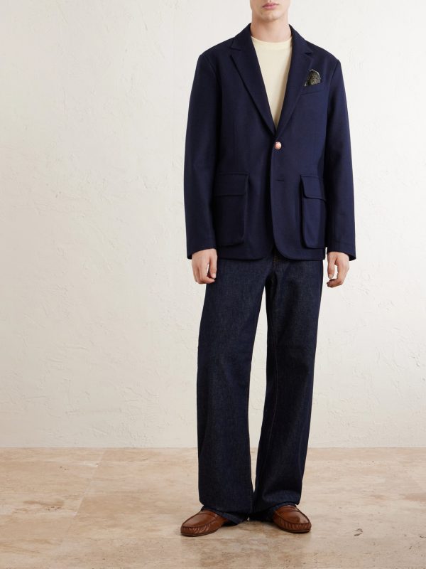 The Demob Merino Wool Blazer - OU The Demob Merino Wool Blazer - OU