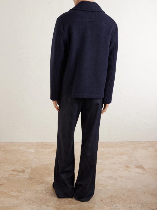 The Civvy Merino Wool and Cashmere-Blend Jacket - BK The Civvy Merino Wool and Cashmere-Blend Jacket - BK