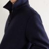 The Civvy Merino Wool and Cashmere-Blend Jacket - CU The Civvy Merino Wool and Cashmere-Blend Jacket - CU