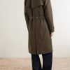 The Despatch Rider's Double-Breasted Belted Cotton Trench Coat - BK The Despatch Rider's Double-Breasted Belted Cotton Trench Coat - BK
