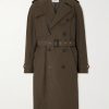 The Despatch Rider's Double-Breasted Belted Cotton Trench Coat The Despatch Rider's Double-Breasted Belted Cotton Trench Coat