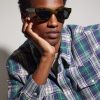 Swingers D-Frame Acetate Sunglasses - BK Swingers D-Frame Acetate Sunglasses - BK