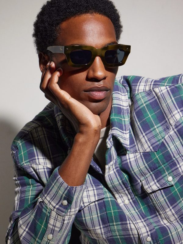 Swingers D-Frame Acetate Sunglasses - BK Swingers D-Frame Acetate Sunglasses - BK
