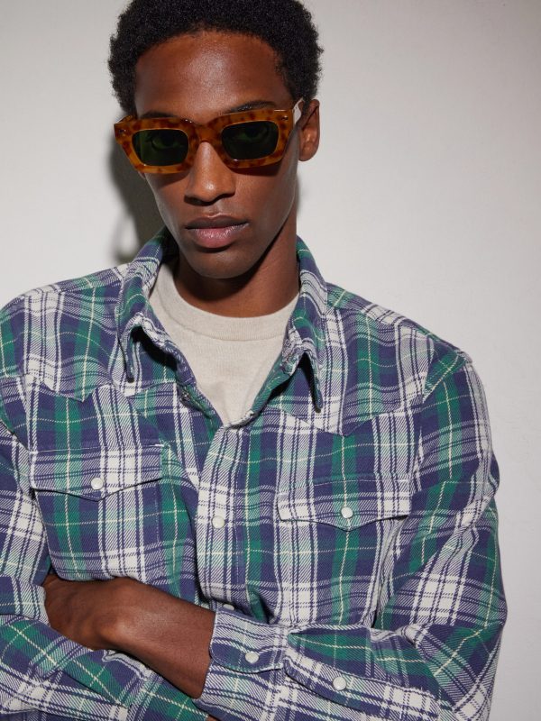 Swinger D-Frame Acetate Sunglasses - OU