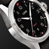 ProPilot Date Automatic 41mm Stainless Steel and Leather Watch, Ref. No. 01 733 7805 4164-07 6 20 04LC - CU