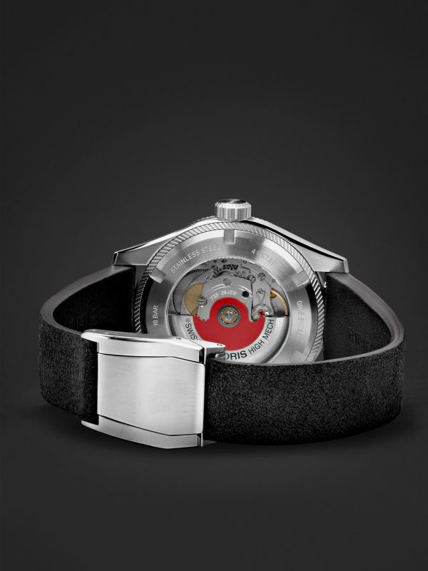 ProPilot Date Automatic 41mm Stainless Steel and Leather Watch, Ref. No. 01 733 7805 4164-07 6 20 04LC - E2
