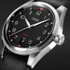 ProPilot Date Automatic 41mm Stainless Steel and Leather Watch, Ref. No. 01 733 7805 4164-07 6 20 04LC - FR