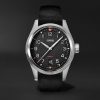 ProPilot Date Automatic 41mm Stainless Steel and Leather Watch, Ref. No. 01 733 7805 4164-07 6 20 04LC