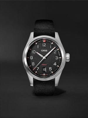 ProPilot Date Automatic 41mm Stainless Steel and Leather Watch, Ref. No. 01 733 7805 4164-07 6 20 04LC ProPilot Date Automatic 41mm Stainless Steel and Leather Watch, Ref. No. 01 733 7805 4164-07 6 20 04LC