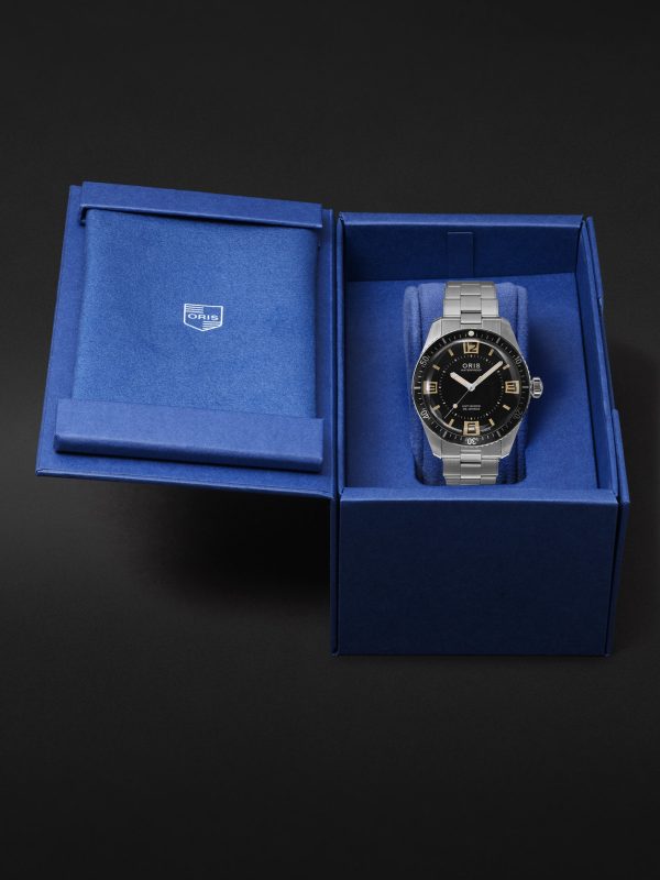 60th Anniversary Edition Automatic 40mm Stainless Steel Watch, Ref. No. 01 733 7772 4034-Set - E3