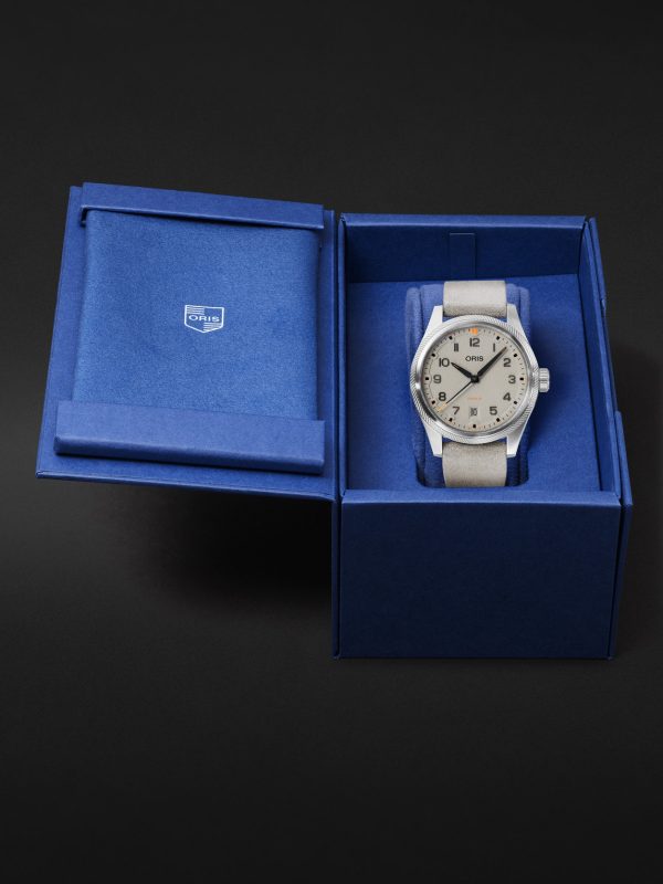 ProPilot Date Automatic 41mm Stainless Steel and Leather Watch, Ref. No.01 733 7805 4163-07 6 20 15LC - E3 ProPilot Date Automatic 41mm Stainless Steel and Leather Watch, Ref. No.01 733 7805 4163-07 6 20 15LC - E3
