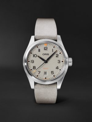 ProPilot Date Automatic 41mm Stainless Steel and Leather Watch, Ref. No.01 733 7805 4163-07 6 20 15LC ProPilot Date Automatic 41mm Stainless Steel and Leather Watch, Ref. No.01 733 7805 4163-07 6 20 15LC