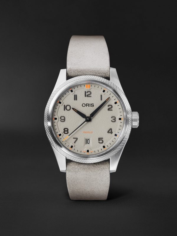 ProPilot Date Automatic 41mm Stainless Steel and Leather Watch, Ref. No.01 733 7805 4163-07 6 20 15LC ProPilot Date Automatic 41mm Stainless Steel and Leather Watch, Ref. No.01 733 7805 4163-07 6 20 15LC