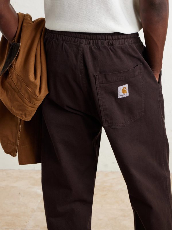 Floyde Straight-Leg Garment-Dyed Stretch-Cotton Twill Drawstring Trousers - CU Floyde Straight-Leg Garment-Dyed Stretch-Cotton Twill Drawstring Trousers - CU