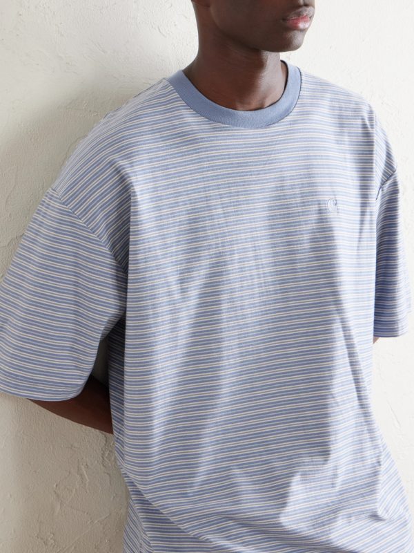 Dupree Striped Cotton-Jersey T-Shirt - CU